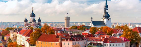 9 Vista de Tallinn, capital de Estonia