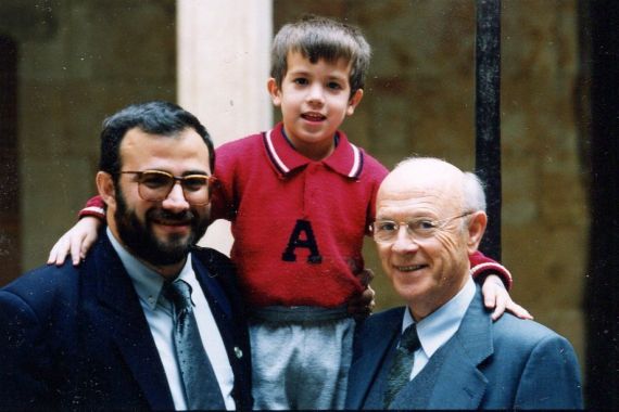 4 Alfonso Ortega (derecha) con Alencart y su hijo José Alfredo (foto de Daniel Mordzinski)