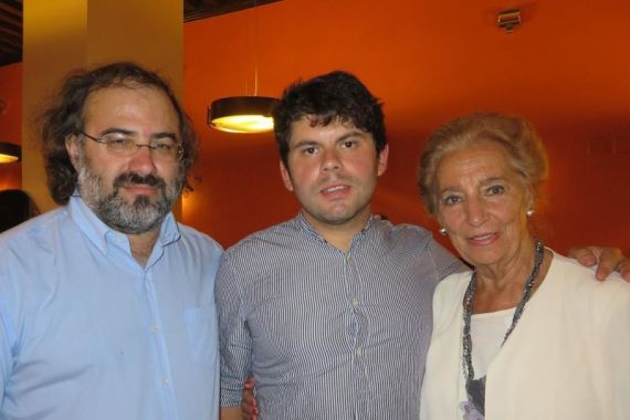 5 A. P. Alencart, Salvador Galán Y Pilar Fernández Labrador (foto de Jacqueline Alencar)