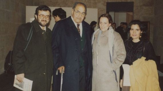 11 Alencart, Gastón Baquero Carmen Ruiz Barrionuevo y J. Alencar en Salamanca (1994)