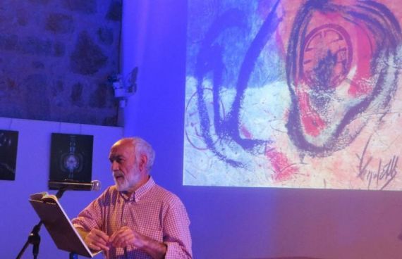 7 El poeta y ensayista abulense Julio Collado (foto de jacqueline Alencar)