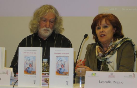 7 Los poetas Álvaro Alves de faria y Leocádia Regalo (foto de J. Alencar)