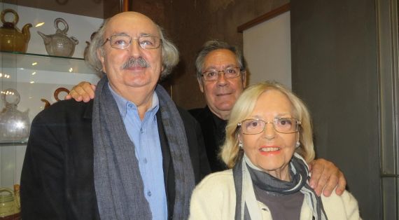 1 Antonio Colinas, Araceli Sagüillo y José Antonio Valle Alonso (foto de Jacqueline Alencar)