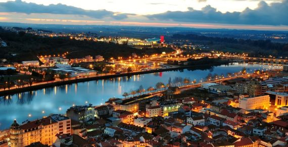 1 Vista de la ciudad portuguesa de Coimbra