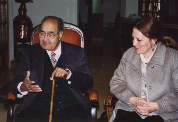 11 Gastón Baquero y Carmen Ruiz Barrionuevo (Foto de A. P. Alencart, 1993)