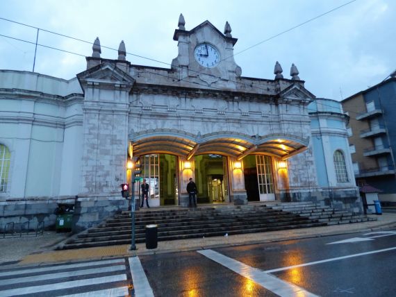 16 A estação ferroviária Coimbra A