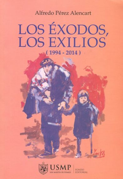2 Portada de Los éxodos, los exilios, con pintra de Miguel Elías