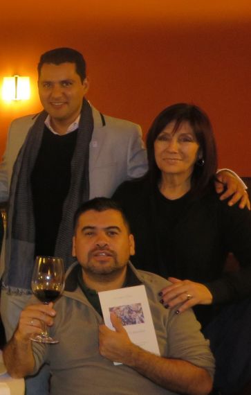 3 Juan Carlos Olivas, Ángela Gentile y Marcelo Gatica en el Colegio Fonseca (foto de Jacqueline Alencar)