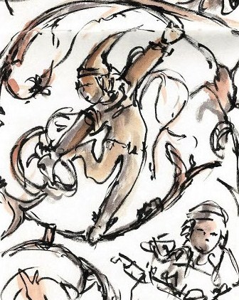 5 Dibujo de Miguel elías