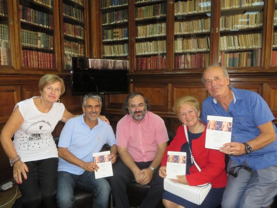 6 Erminia Coco, Gianni Darconza, A. P. Alencart, Carmen Bulzan y Emilio Coco, en Craiova