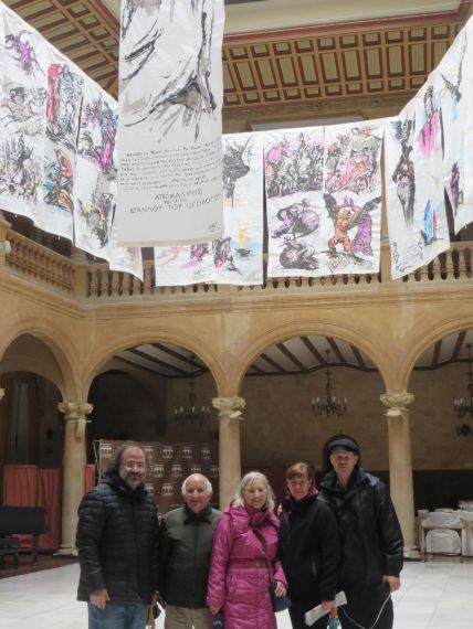 7 Alfredo, Santiago, Marilyn, Holly y Tim (foto de Jacqueline Alencar)