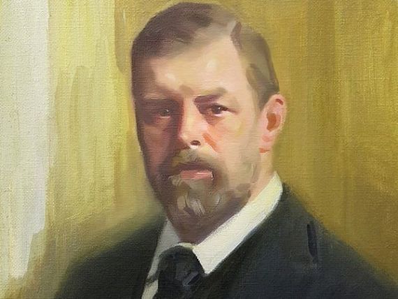 7 Retrato de Bram Stoker