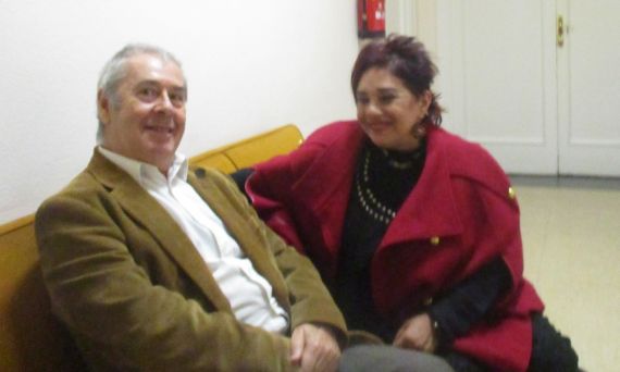 9 Manuel Quiroga y Graciela Aráoz en la Escuela Diplomática de Madrid (noviembre de 2018)