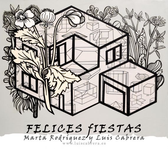 10 Felicitación del pintor cubano-español Luis Cabrera y su esposa