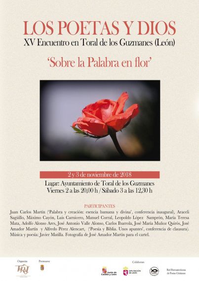 12 Cartel del XV Encuentro Sobre la Palabra en flor