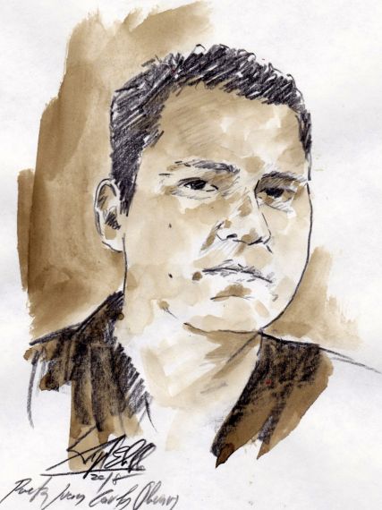 12 Retrato de Juan Carlos Olivas, de Miguel Elías