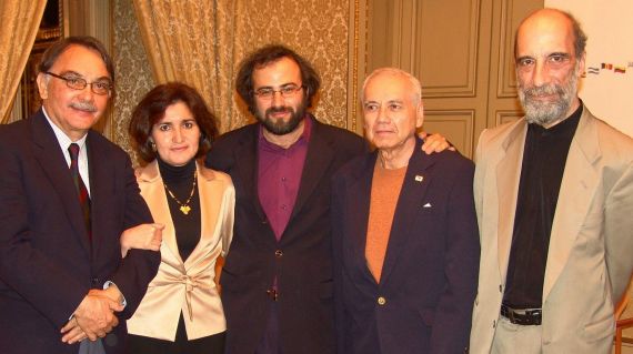 4 Eugenio Montejo, Jacqueline Alencar, A. P. Alencart, Pompeyo del Valle y Raúl Zurita