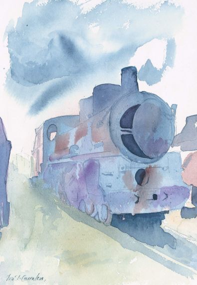 6 Acuarela de José Carralero