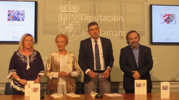 9 Salas, Fernández Labrador, Barrera y Alencart, presentando los libros ganadores(foto de Jacqueline Alencar)