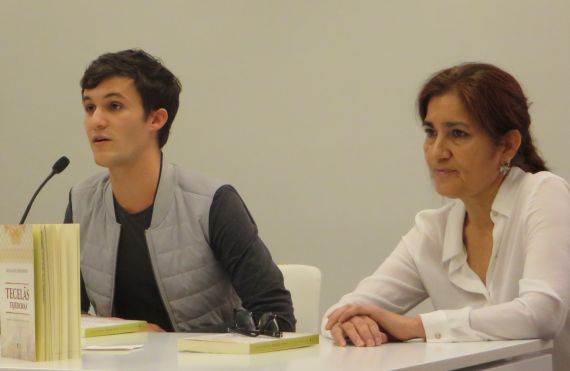 15 Leoman Cunha y Jacqueline Alencar, en el Centro de Estudios Brasileños de la Universidad de Salamanca