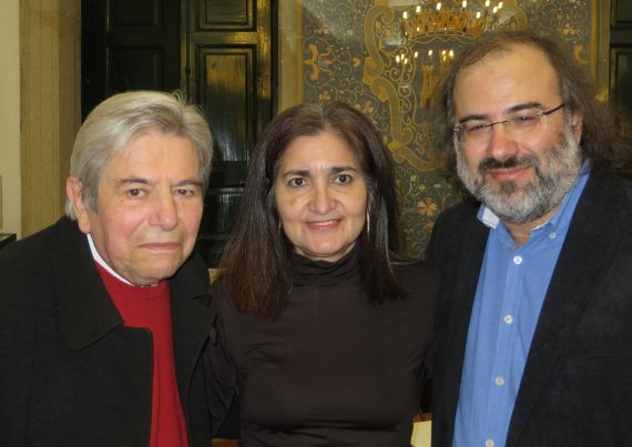 4 António Salvado, Jacqueline Alencar y A. P. Alencar (foto de Abrantes)