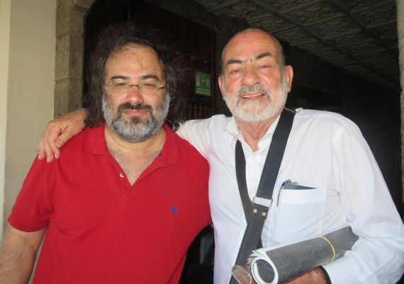 6 A. P. Alencar y OsvaldS sauma, en Nicaragua (Foto de Jacqueline Alencar)