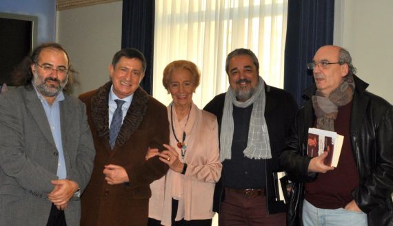 8 Alencart, Fonseca, Fernández Labrador, Aganzo y Muñoz Quirós (foto de José Amador Martín)