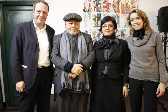 7 Bárbara Garassino, Mayela Barragán, José Pulido y Claudio Pozzani