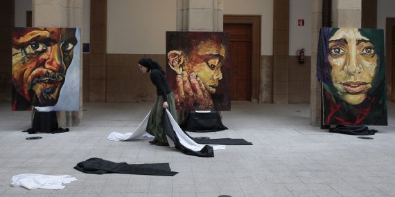 7 Los Nadies, del pintor Antonio Soto