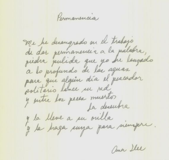 10 Manuscrito de Ana Ilce