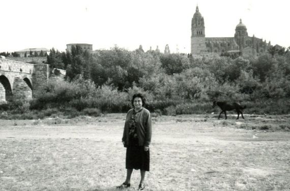 13 Olga Orozco en Salamanca, 1992 (foto de Jacqueline Alencar)
