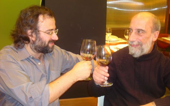15 Alfredo Pérez Alencart y Raúl Zurita (Salamanca, 2009, foto de J. Alencar)