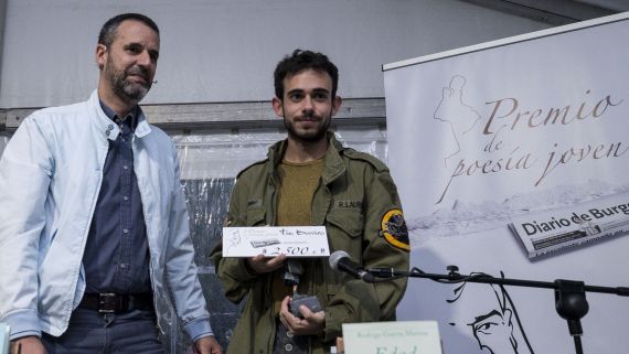 Noche Blanca de la cultura de Burgos, premio de poesía Diario de Burgos tino Barriuso