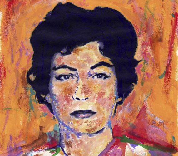 1 Retrato de Eunice Odio (fragmento), obra de Miguel Elías