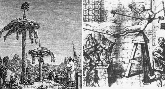 4 Instrumentos de tortura de la Inquisición